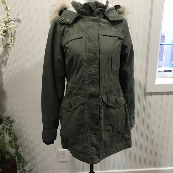 SMALL SHERPA LINED ANORAK JACKET BLACK - Picture 7 of 11